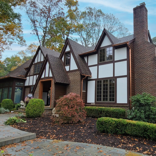 Completed architectural shingle roof replacement in Monmouth County, NJ