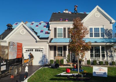 Roofing Contractor Hazlet, NJ roof replacement.