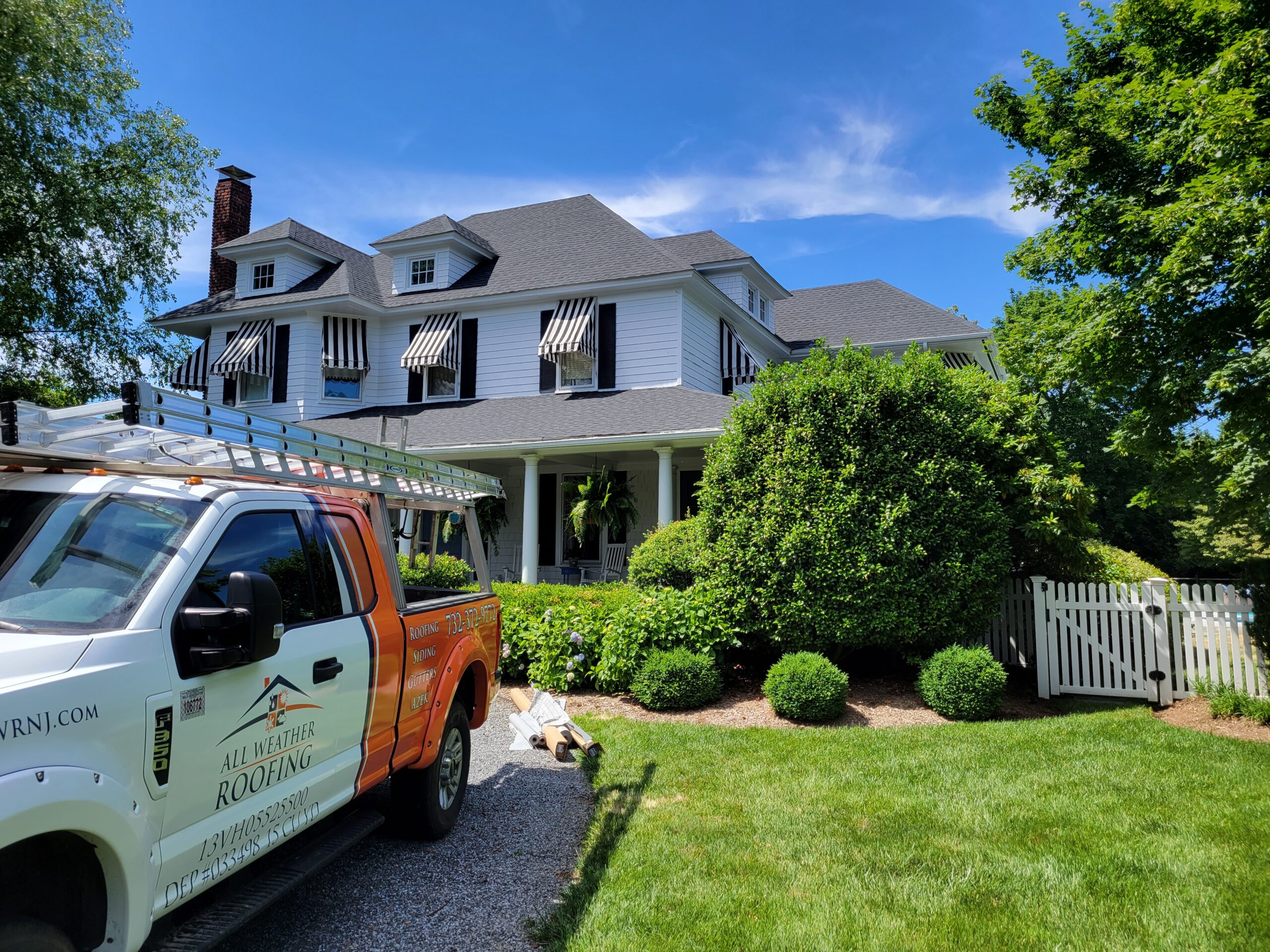 Monmouth county home exterior of roofing and siding