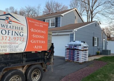 Roofing contractor Aberdeen Matawan Before picture