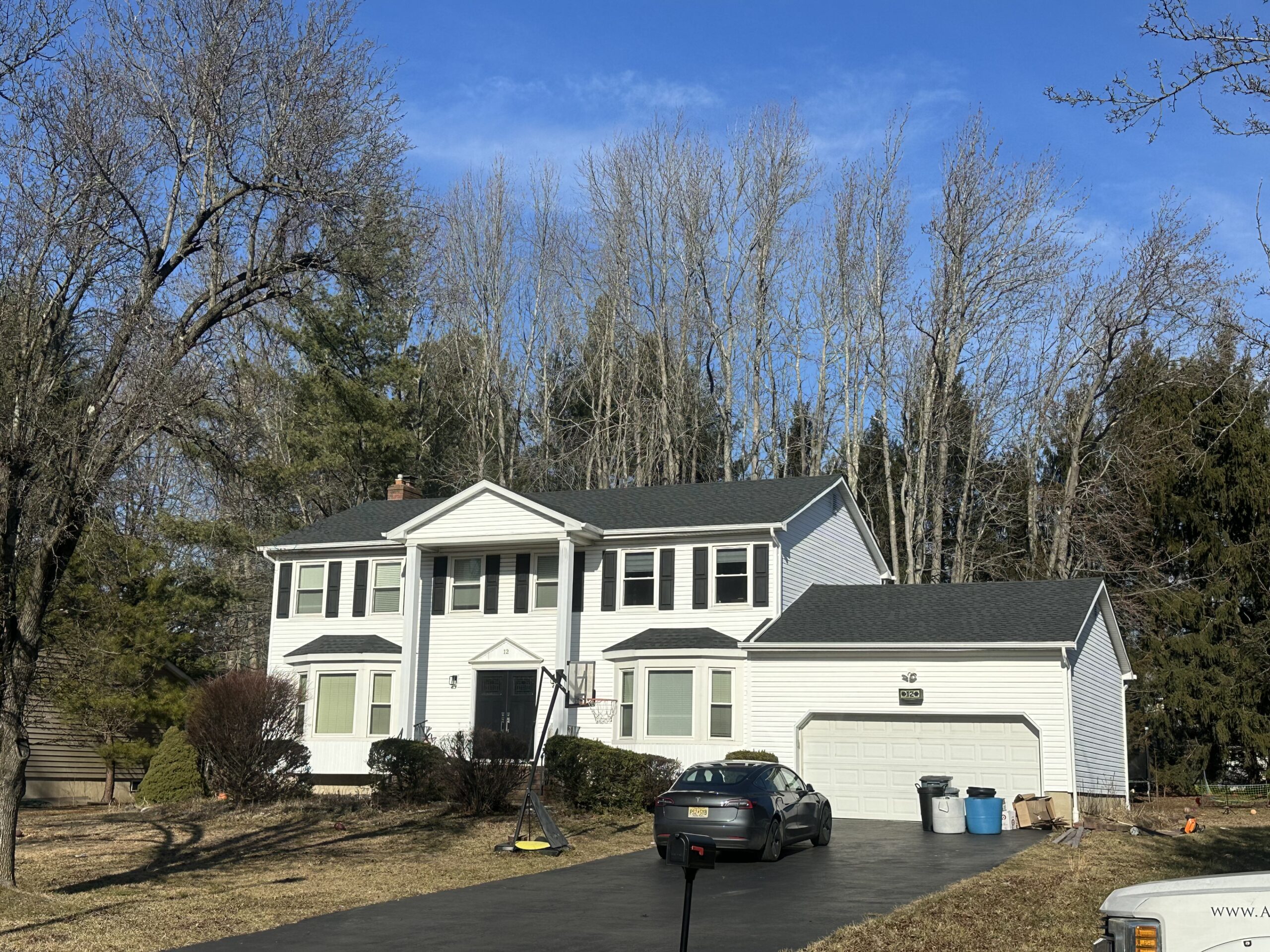 New GAF Timberline HDZ roof installation in Manalapan NJ