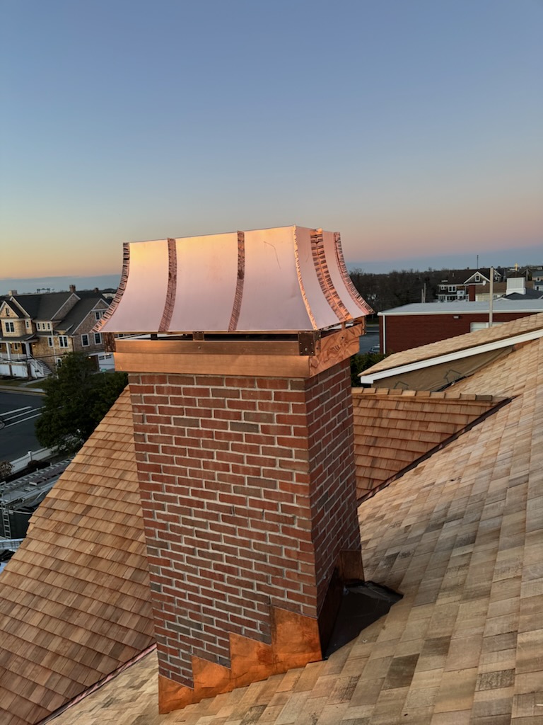 IMG_7217(1) Beautiful Copper Chimney Caps Made from Metal Roofing NJ