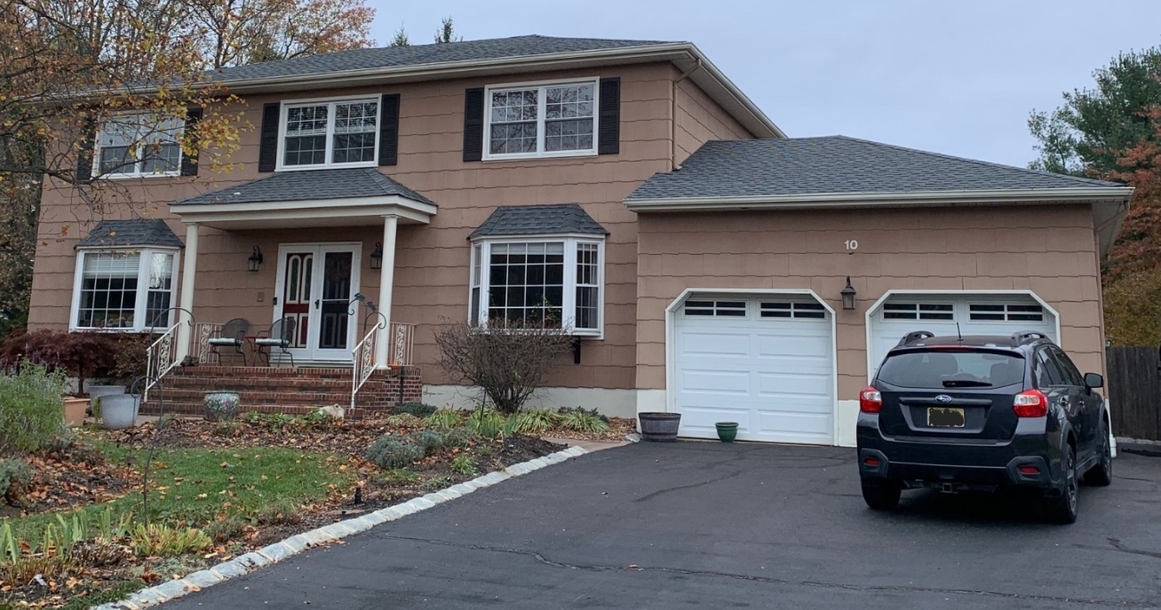 Roof Replacement Project in Manalapan Before Picture